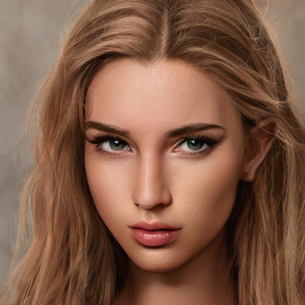 woman, portrait, profile, blonde, hairstyle, makeup, cosmetics, young woman, girl, female, avatar, lady, caucasian, face, digital painting, digital artwork, avatar, avatar, avatar, avatar, avatar